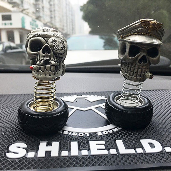 Transform Your Car's Interior with the Car Skull Personality Decoration
