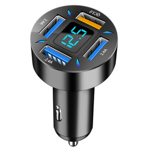 Maximize Your Charging Experience with Our Four-port Car Charger