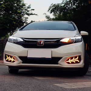 Illuminate Your Ride with Style: Car Modified Two-Color Daytime Running Lights