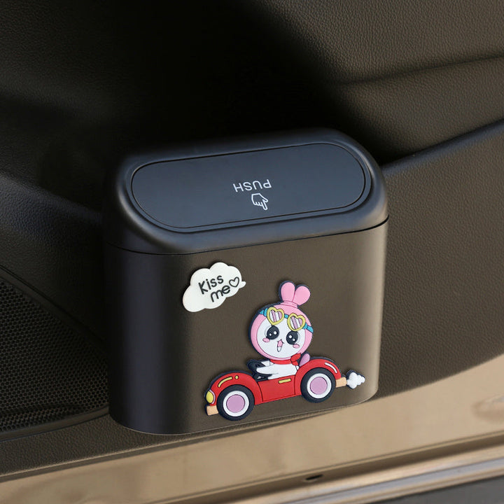 Transform Your Car's Cleanliness with Our Adorable Car Trash Can!