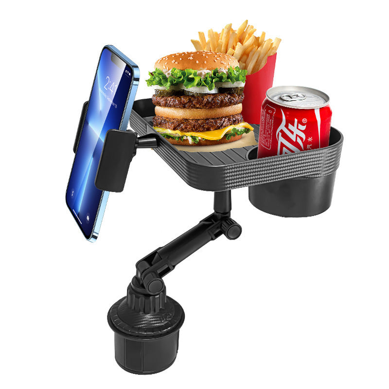 Transform Your Car Dining Experience with the Car Dinner Plate Tray Armrest Organizer Box
