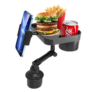 Transform Your Car Dining Experience with the Car Dinner Plate Tray Armrest Organizer Box