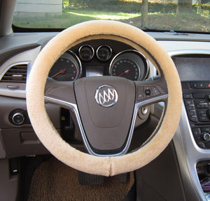 Transform Your Driving Experience with Our Plush Steering Wheel Cover