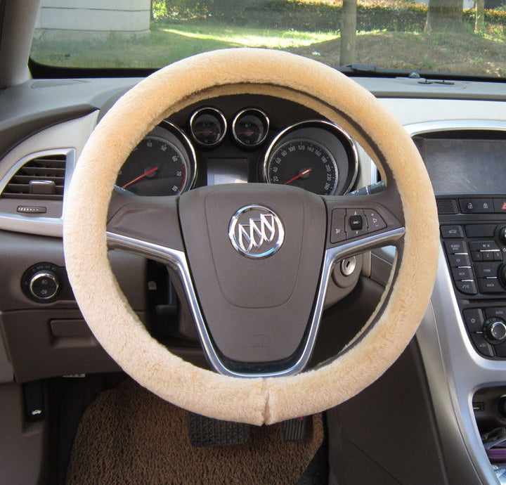 Transform Your Driving Experience with Our Plush Steering Wheel Cover