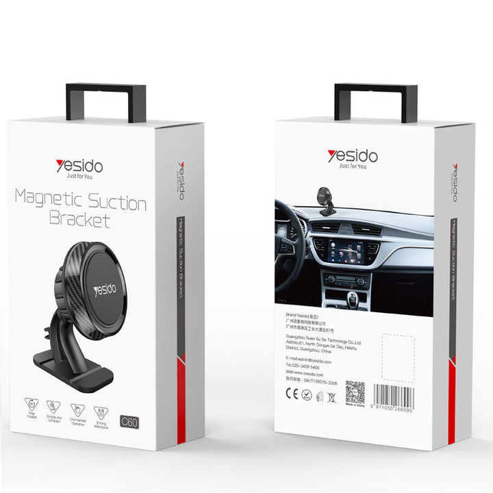 Experience Convenience with the Mini Magnetic Car Phone Holder