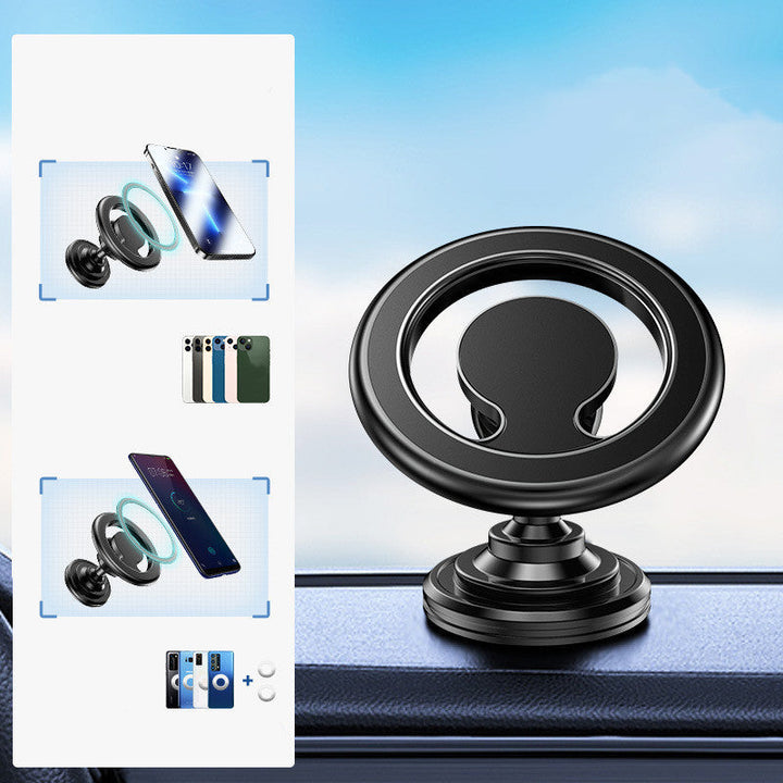 Discover the Ultimate Convenience with Our Fashion Metal Magnetic Car Phone Holder