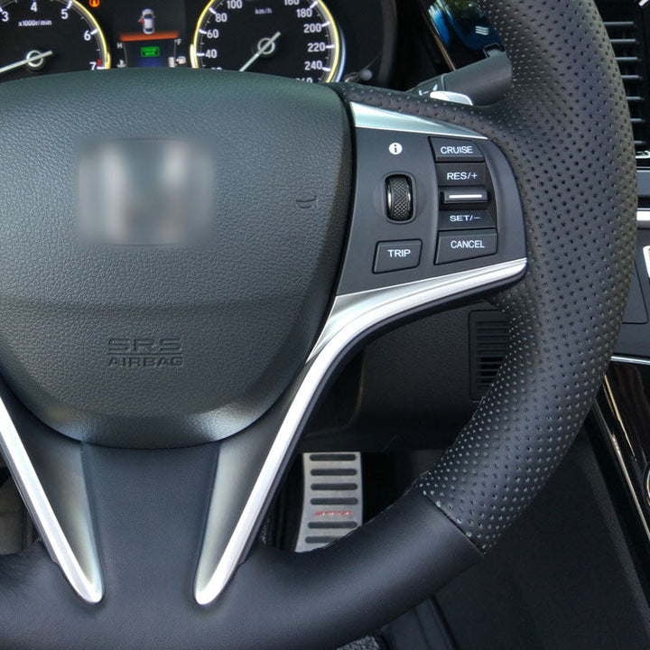 Transform Your Driving Experience with Our Hand Stitched Leather Steering Wheel Cover