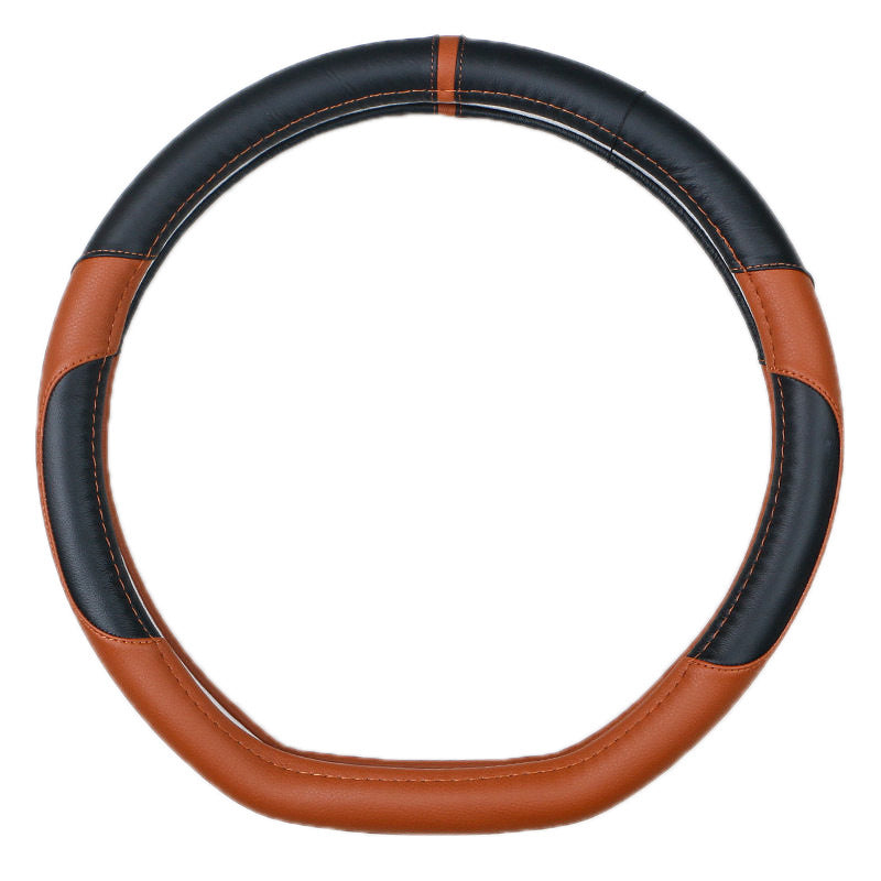 Universal Leather Steering Wheel Cover