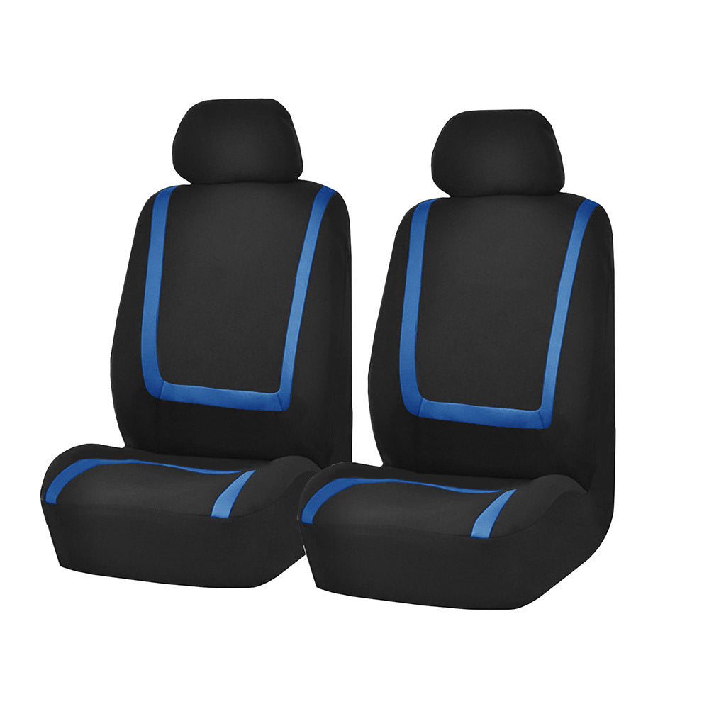 Fully enclosed car seat cushion cover