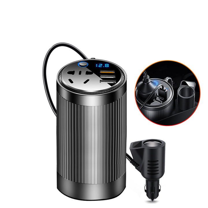 Multifunctional car inverter charger