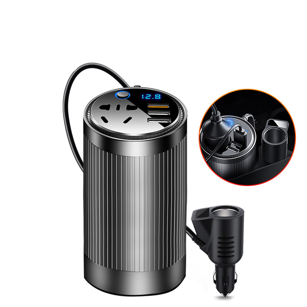 Multifunctional car inverter charger