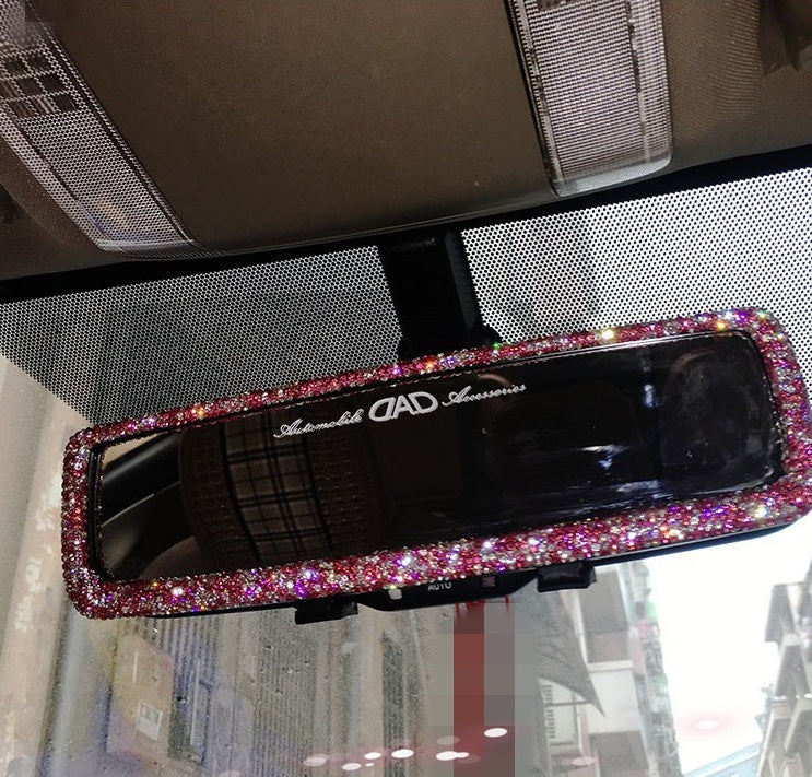 Car Interior Rearview Mirror Decor