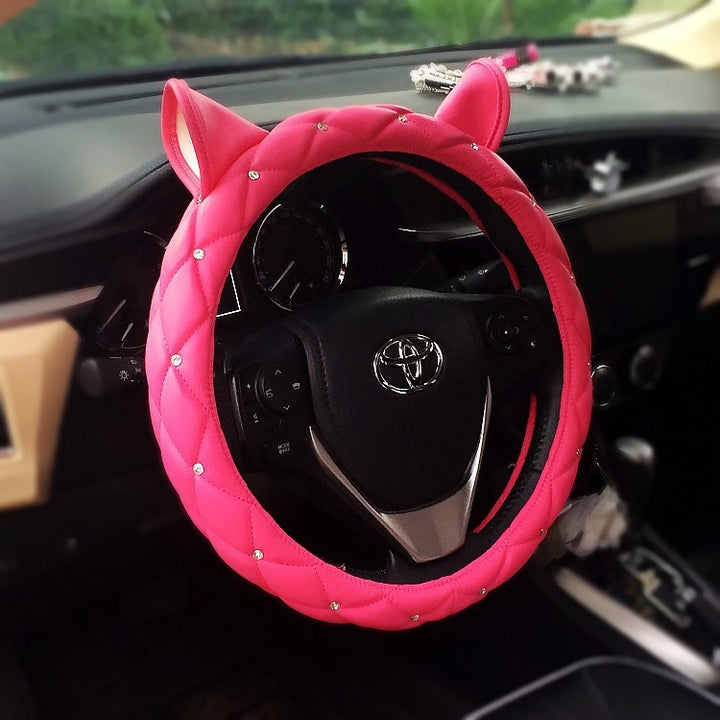 Steering wheel cover