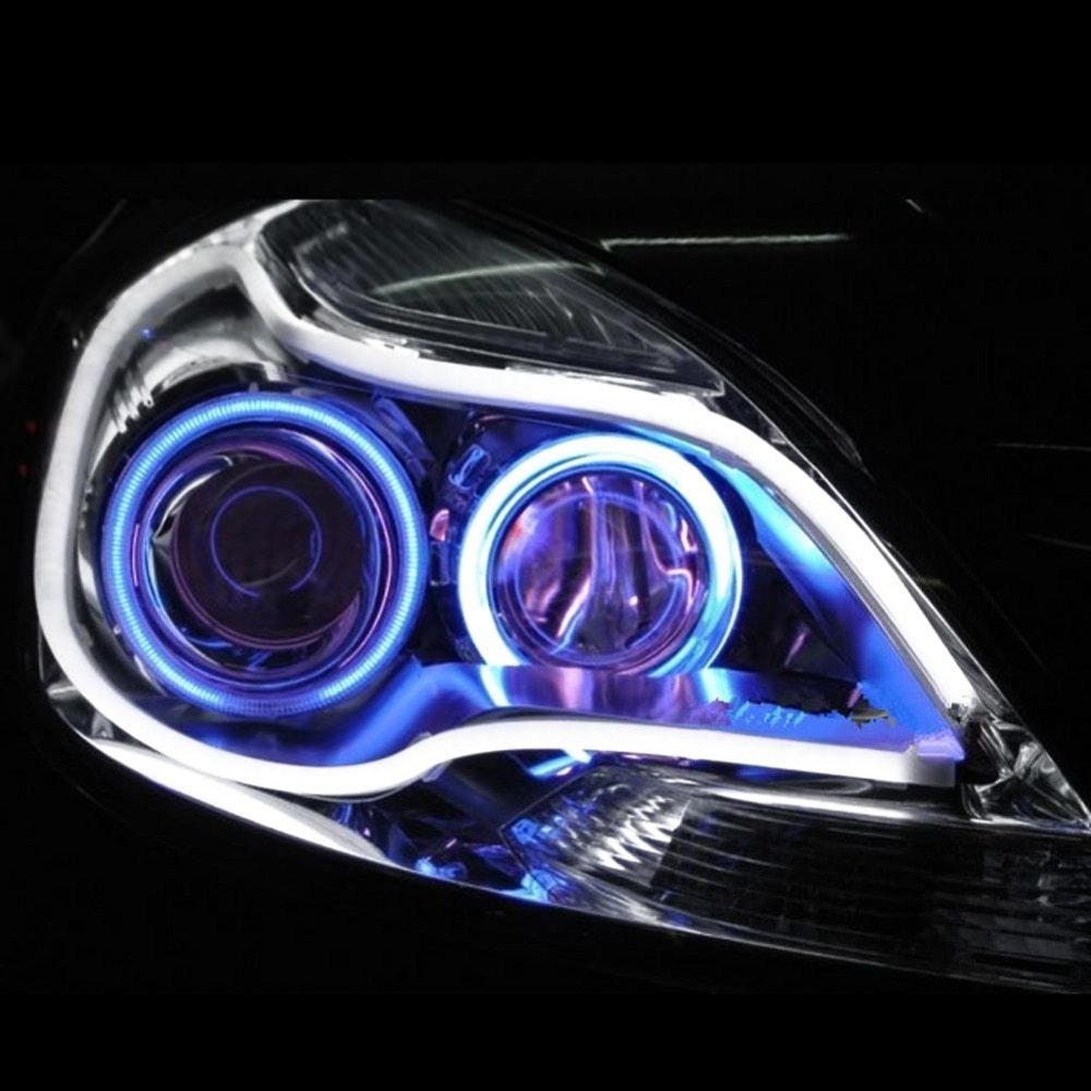 Car LED Strip Running Headlight Lamp 5 Color