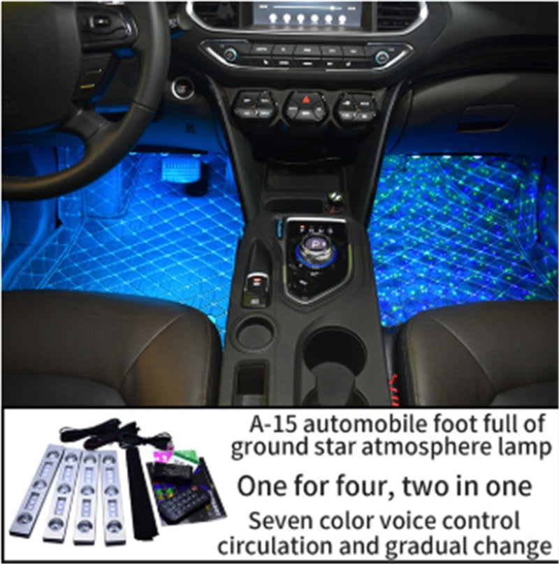 USB LED Light Star Starry Car Interior Accessories