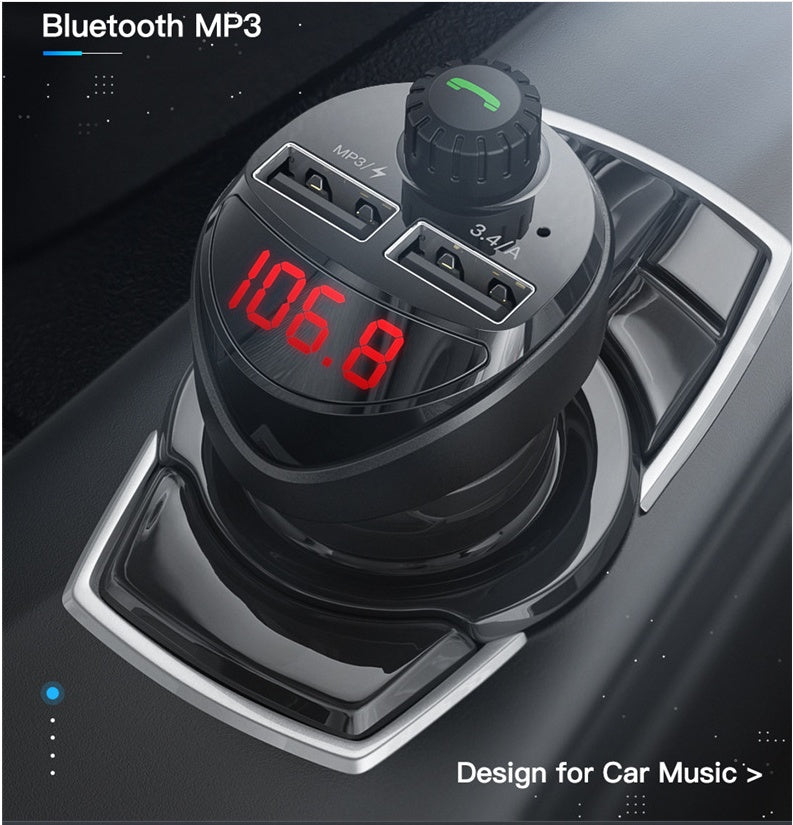 Dual Usb Digital Display Car Charger