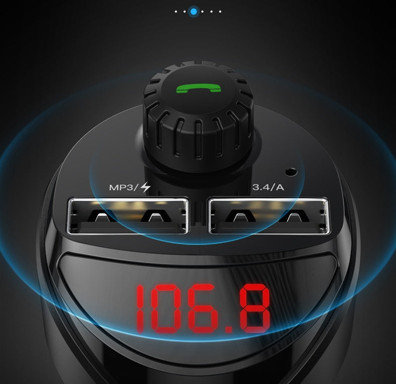 Dual Usb Digital Display Car Charger