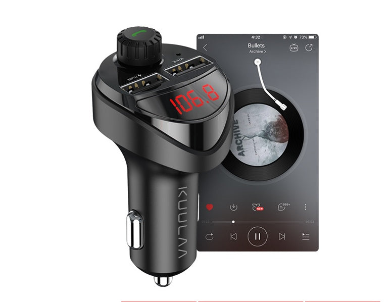 Dual Usb Digital Display Car Charger