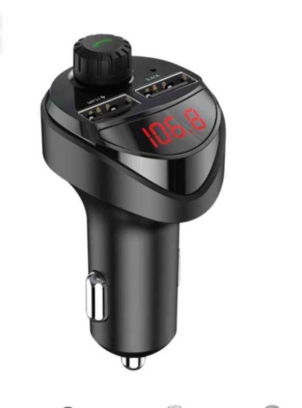 Dual Usb Digital Display Car Charger