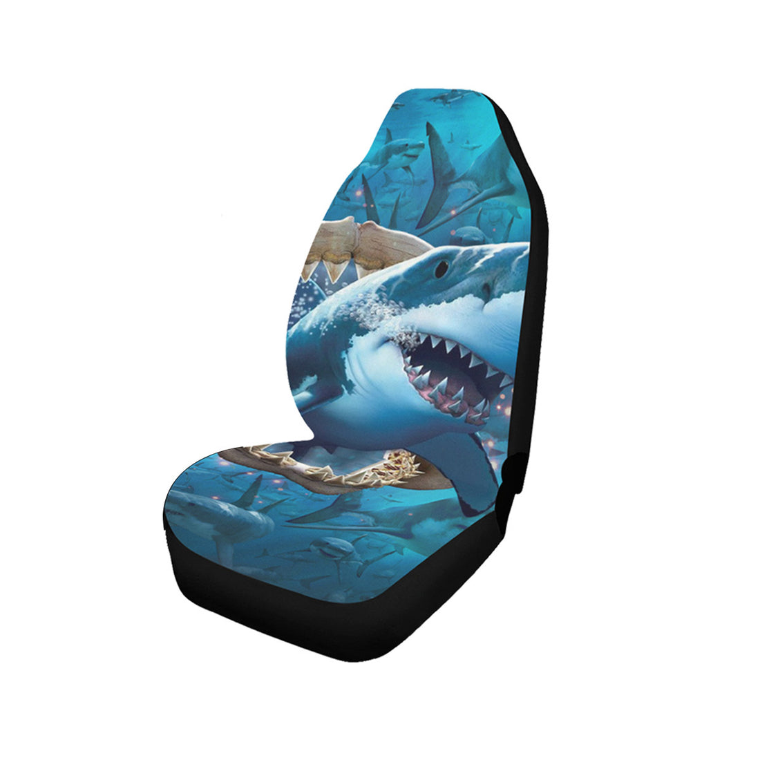 Printed car seat cover