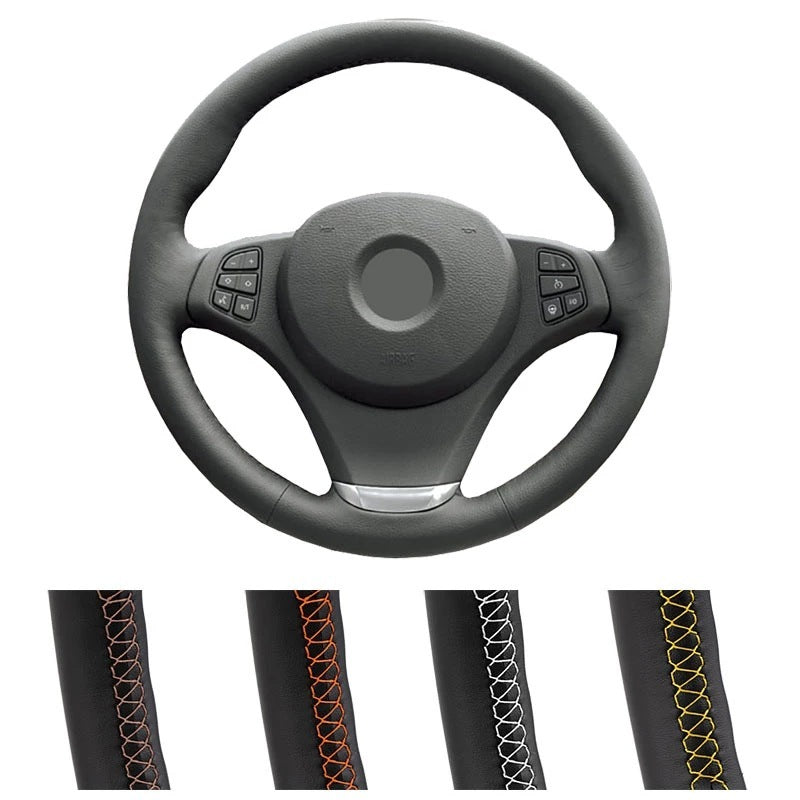 Fashion Hand Sewn Steering Wheel Cover