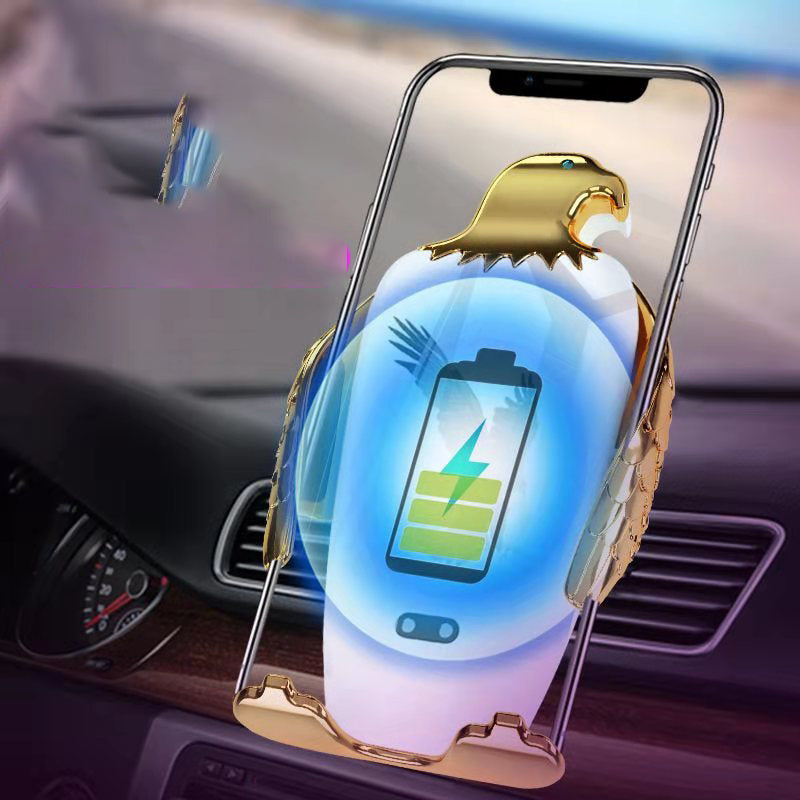 Gold Black Car phone holder