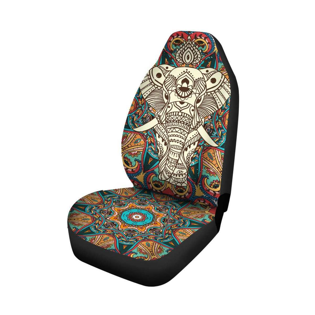 Printed car seat cover