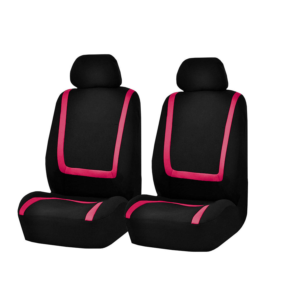 Fully enclosed car seat cushion cover