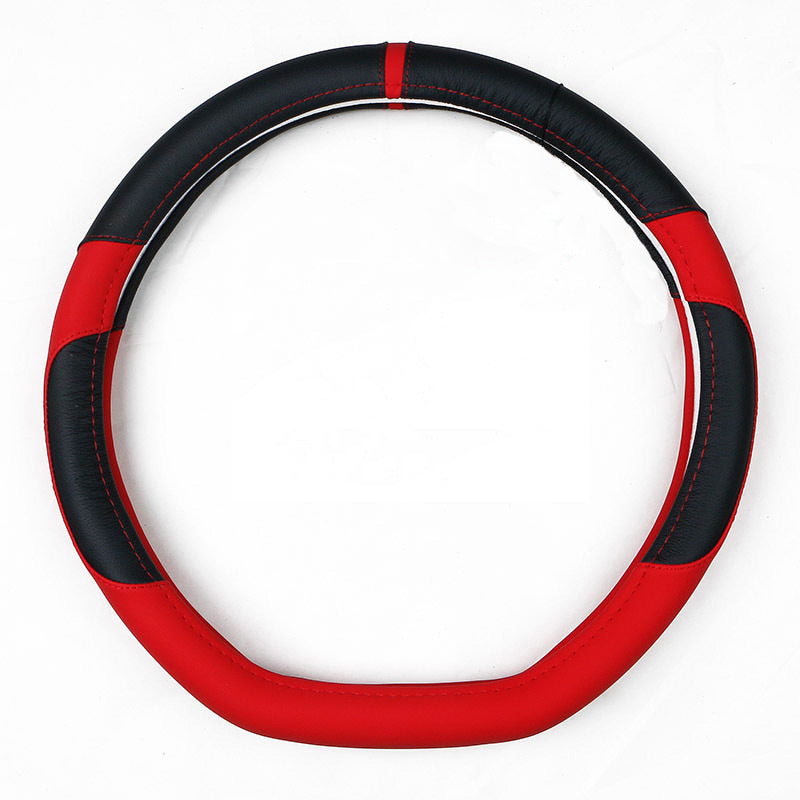 Universal Leather Steering Wheel Cover