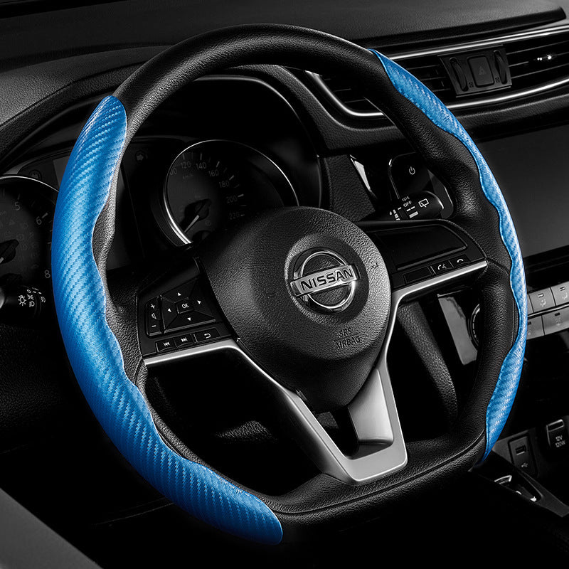 Suitable For Carbon Fiber Steering Wheel Cover