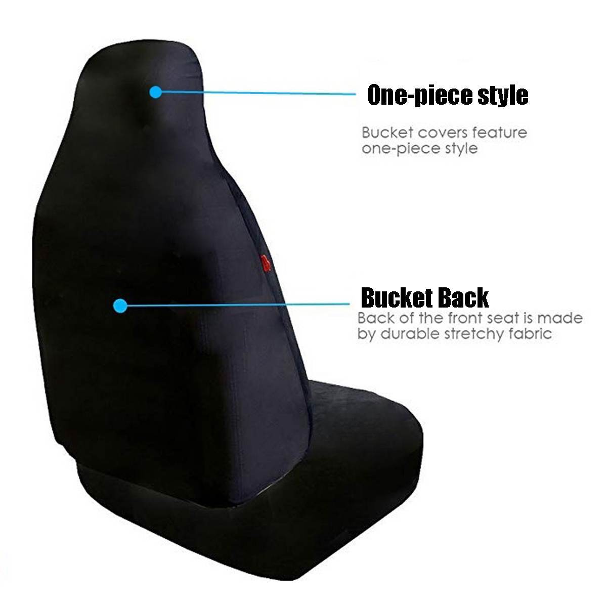 Printed car seat cover