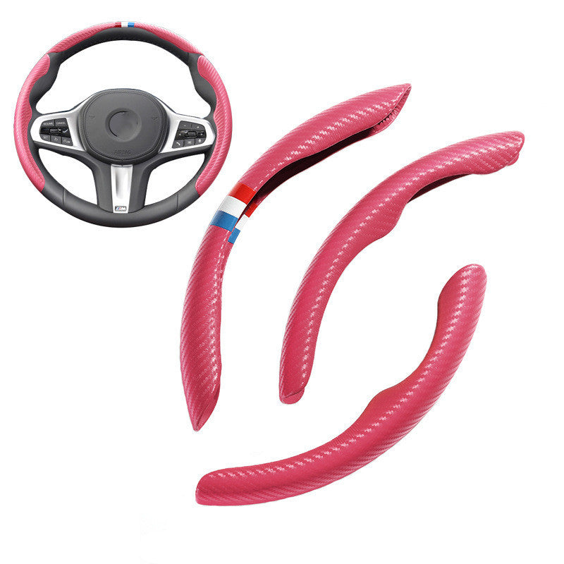 Suitable For Carbon Fiber Steering Wheel Cover