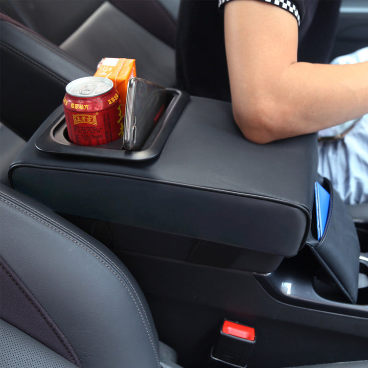Car Armrest Storage Water Cup Holder