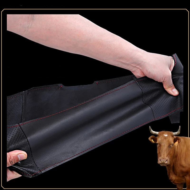 Fashion Hand Sewn Steering Wheel Cover