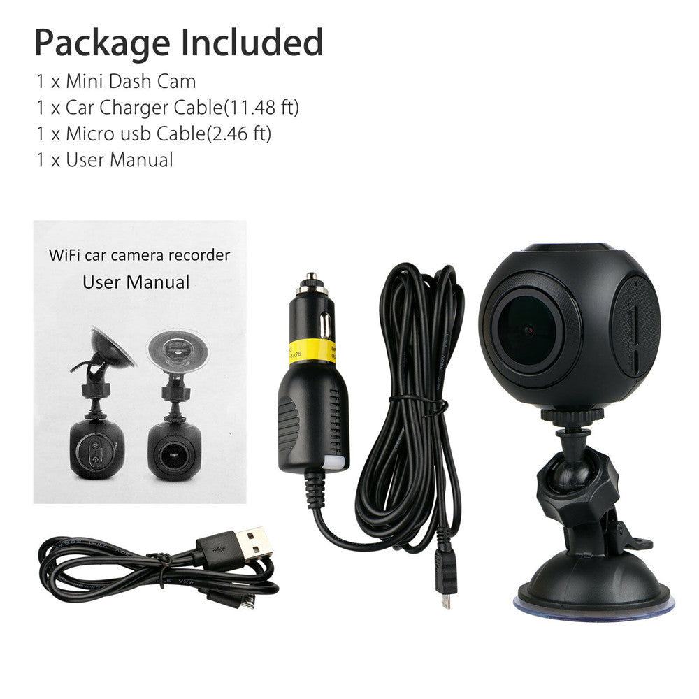 Mini WiFi Car Dash Cam