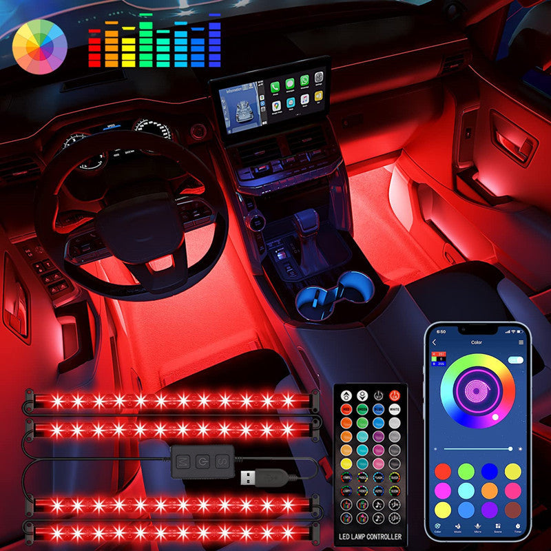 LED Car Interior Atmosphere Light
