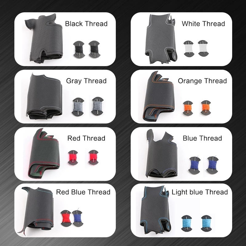 Fashion Hand Sewn Steering Wheel Cover