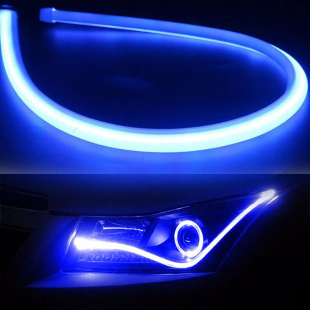 Car LED Strip Running Headlight Lamp 5 Color