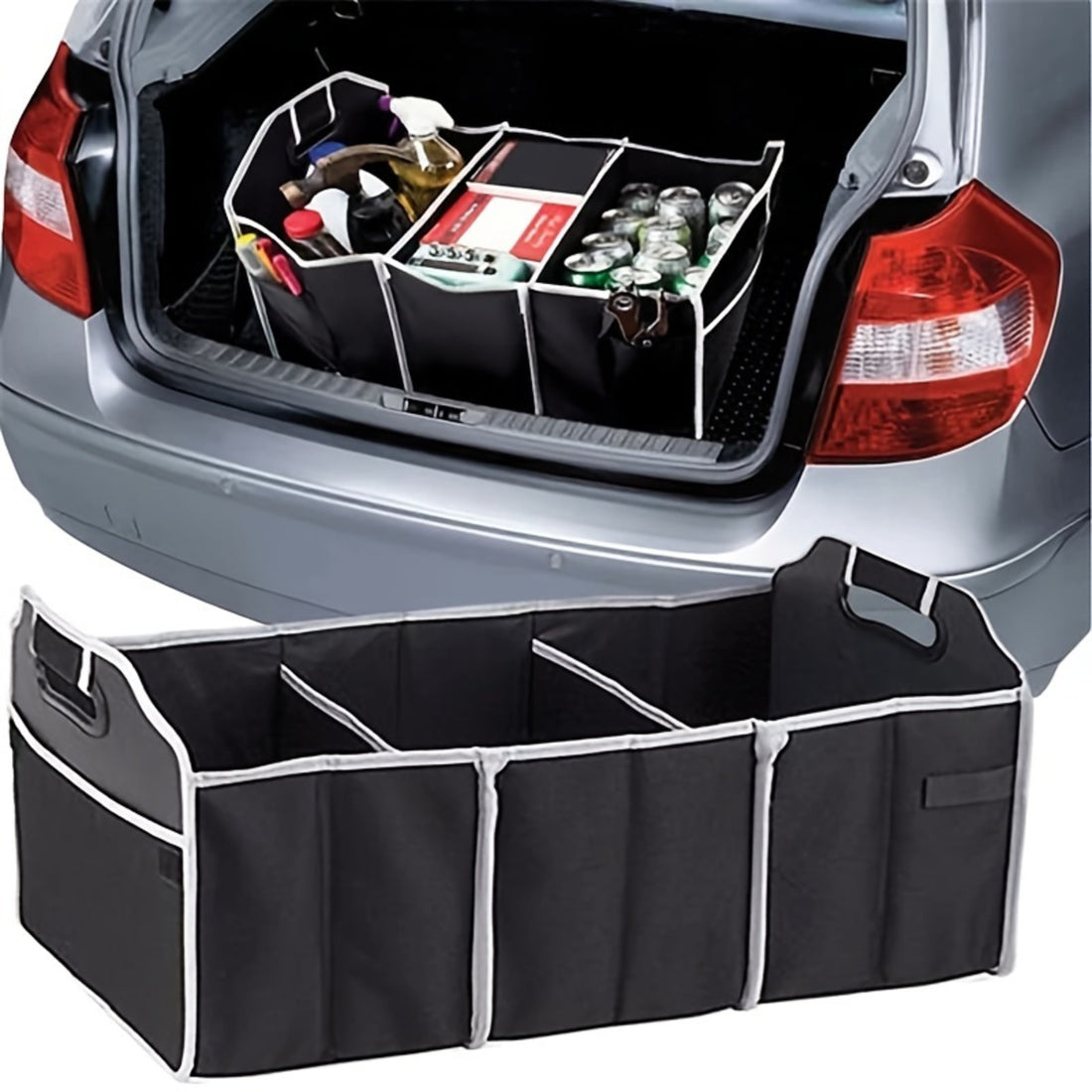 Car Multi-Pocket Trunk Organizer