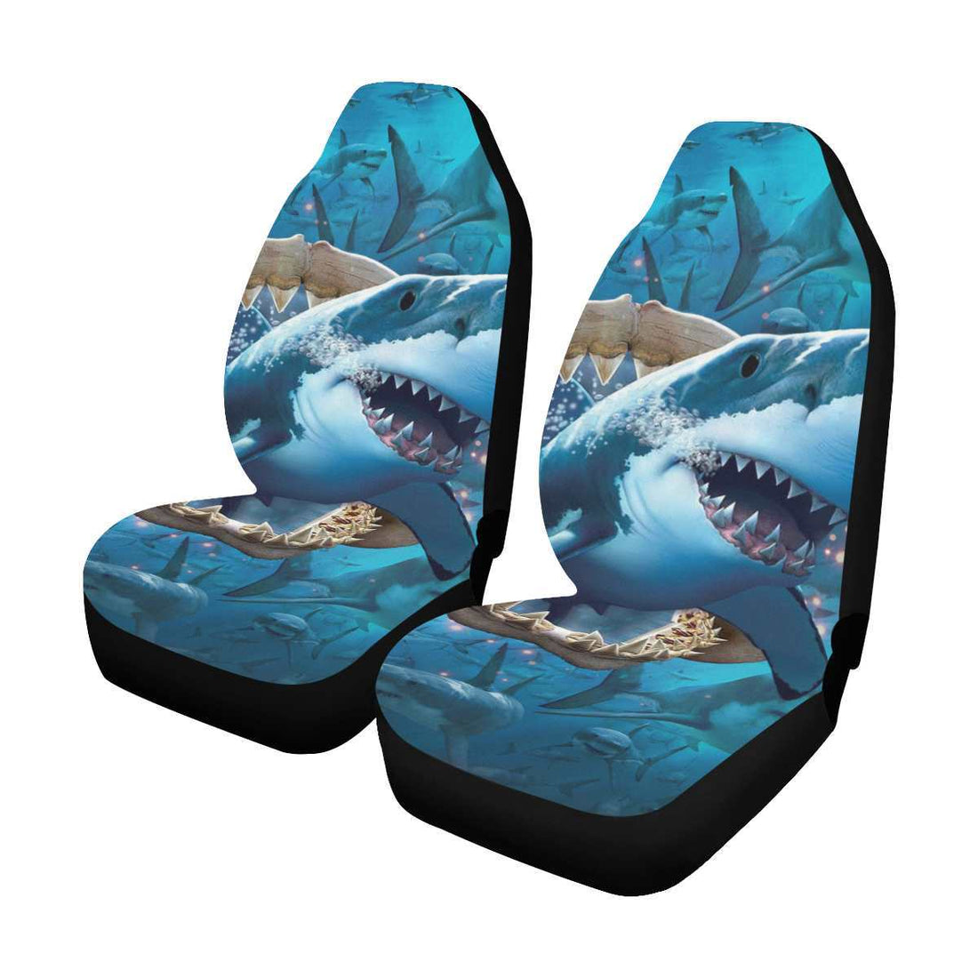 Printed car seat cover