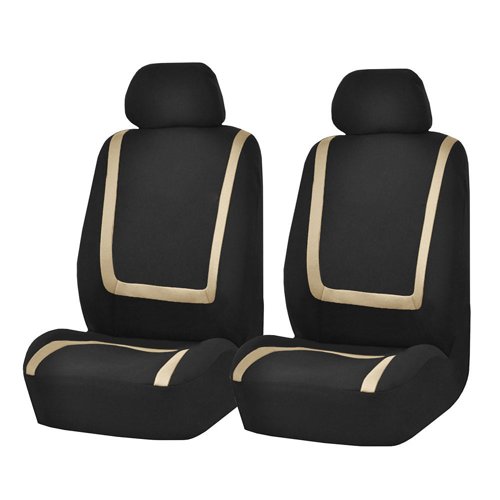 Fully enclosed car seat cushion cover