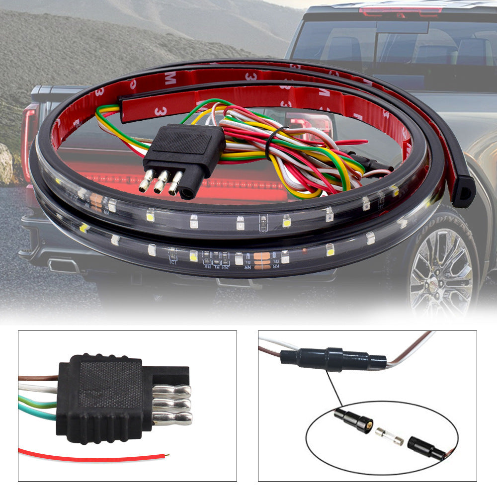 LED Pickup Truck Two-color Car Light Strip