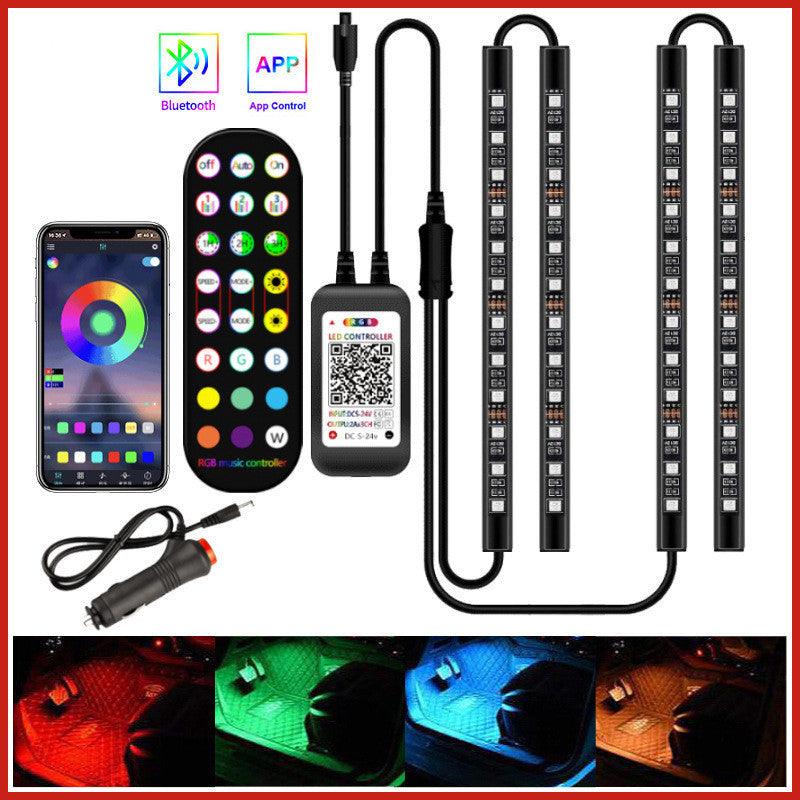 LED Car Interior Light Waterproof Ambient Lights