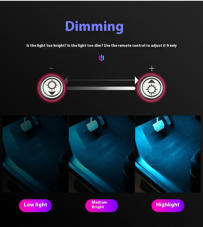 Car Interior Led Atmosphere Light