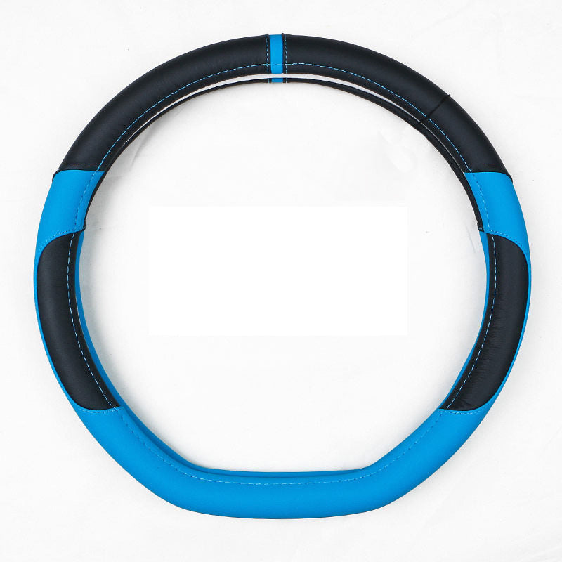 Universal Leather Steering Wheel Cover