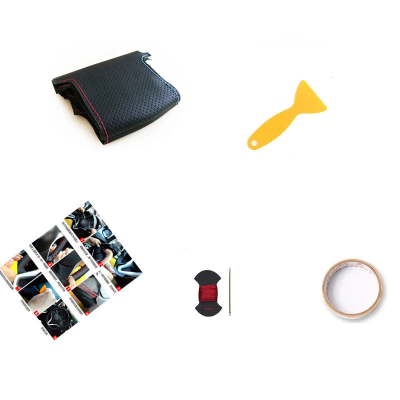 Fashion Hand Sewn Steering Wheel Cover