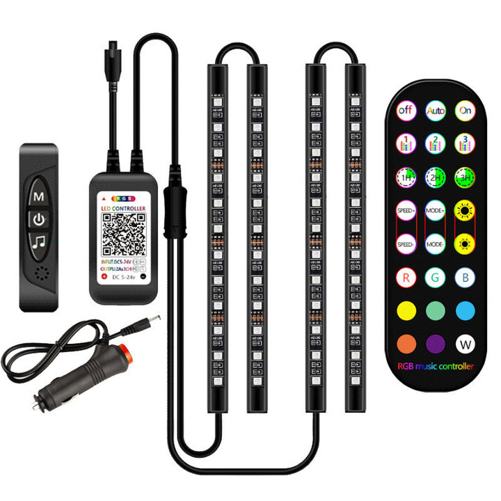 LED Car Interior Light Waterproof Ambient Lights