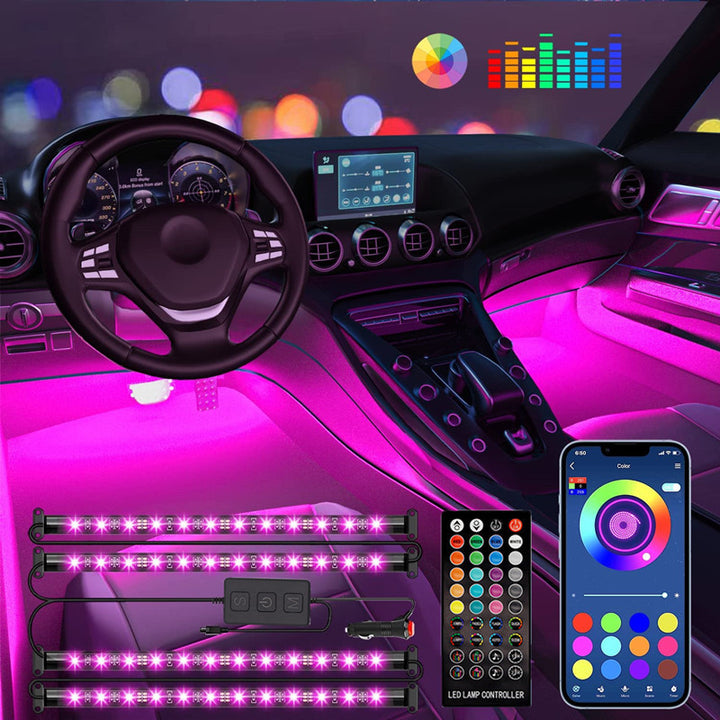 LED Car Interior Atmosphere Light