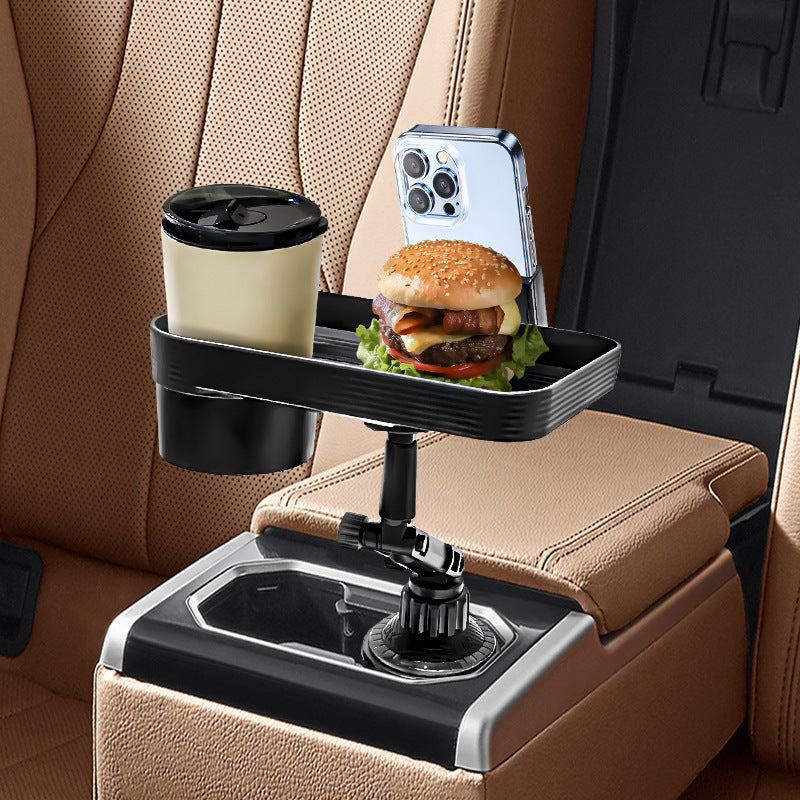 Car Dinner Plate Tray Armrest Organizer Box