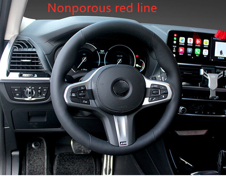 Fashion Hand Sewn Steering Wheel Cover